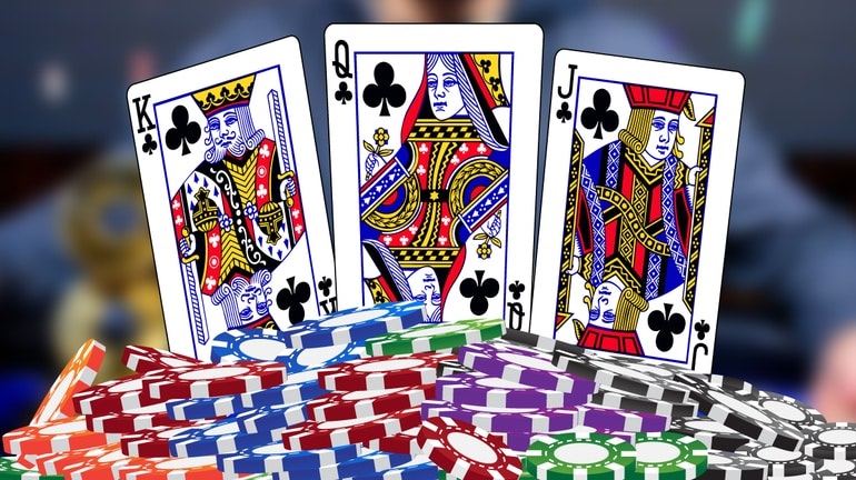 card games played at casino